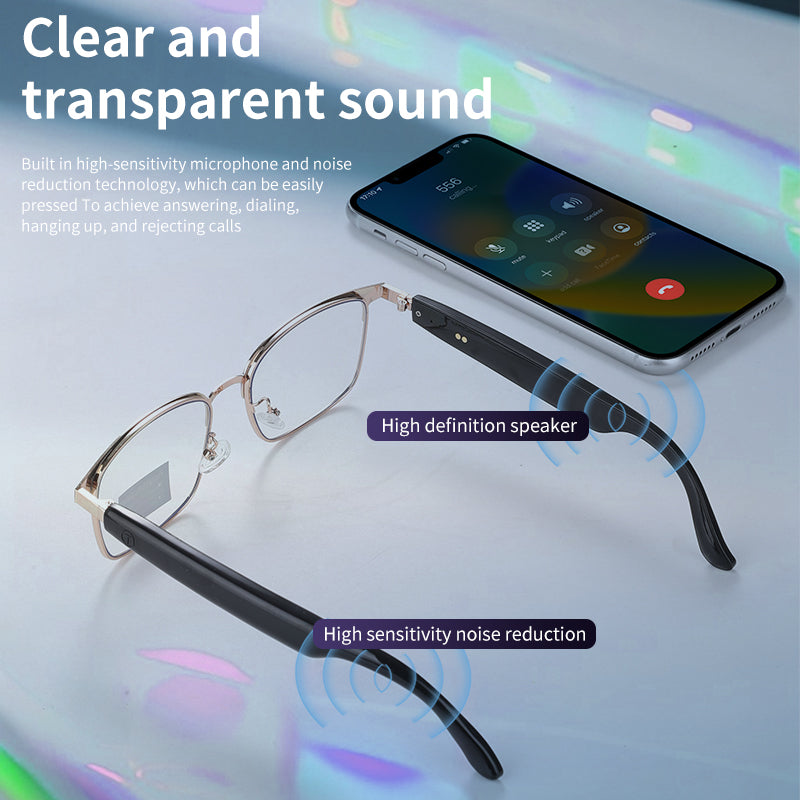 Smart AI glasses Bluetooth Connectivity Real-Time translation GS-06