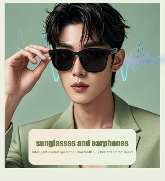 Smart glasses Bluetooth audio Connectivity Real time AI translation support lens change GS-05