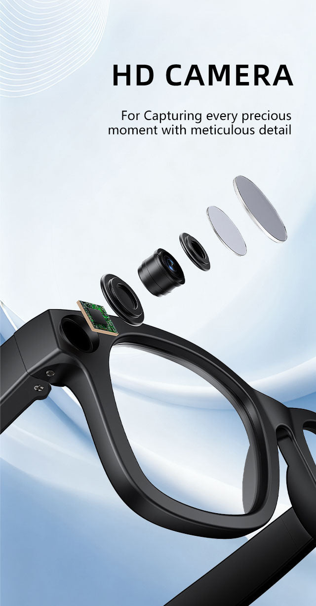 Intelligent Ai glasses with Video Recording and Photography AI Voice Interaction Translation SZ-2502