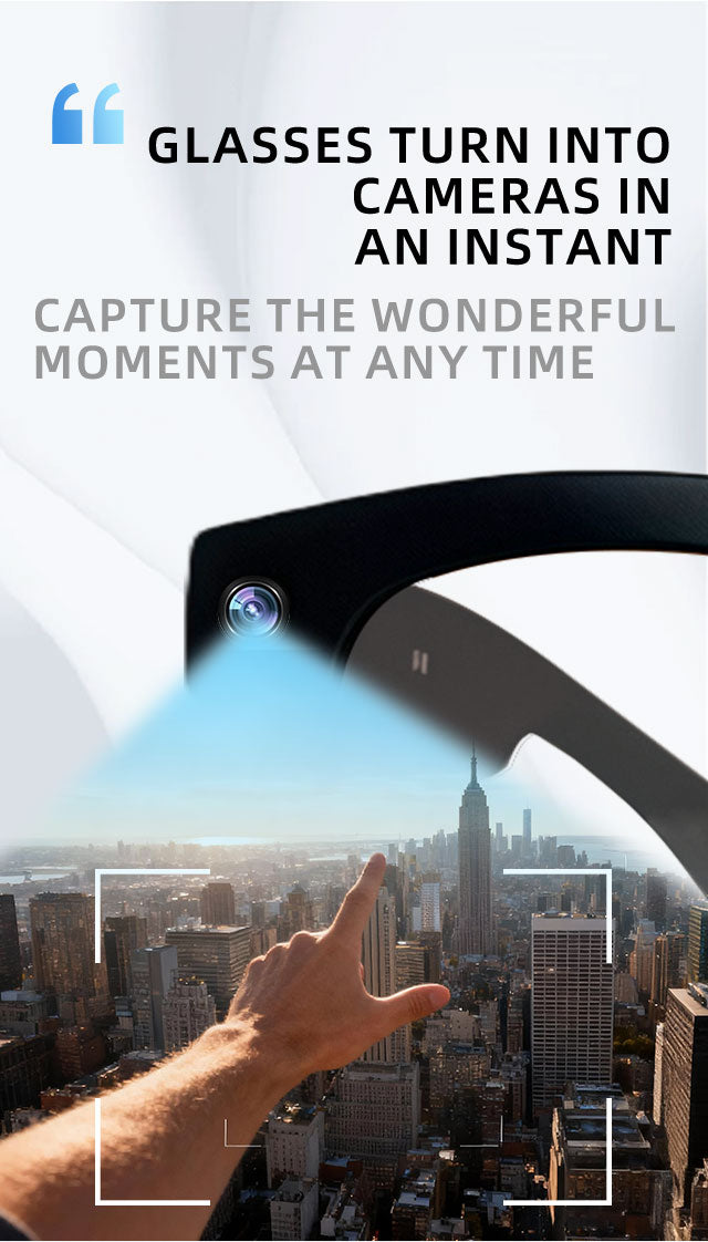 Intelligent Ai glasses with Video Recording and Photography AI Voice Interaction Translation SZ-2502