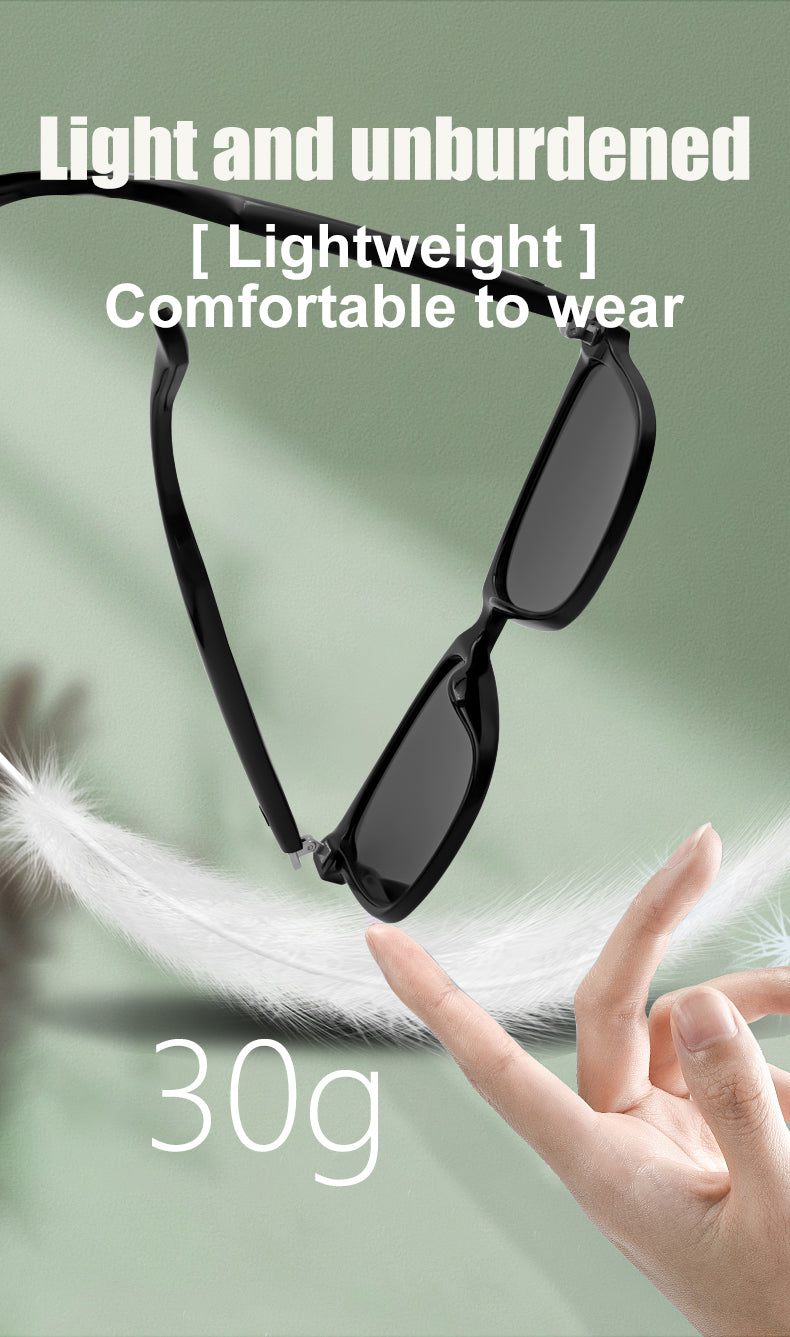 Smart glasses Bluetooth audio Connectivity Real time AI translation support lens change GS-05