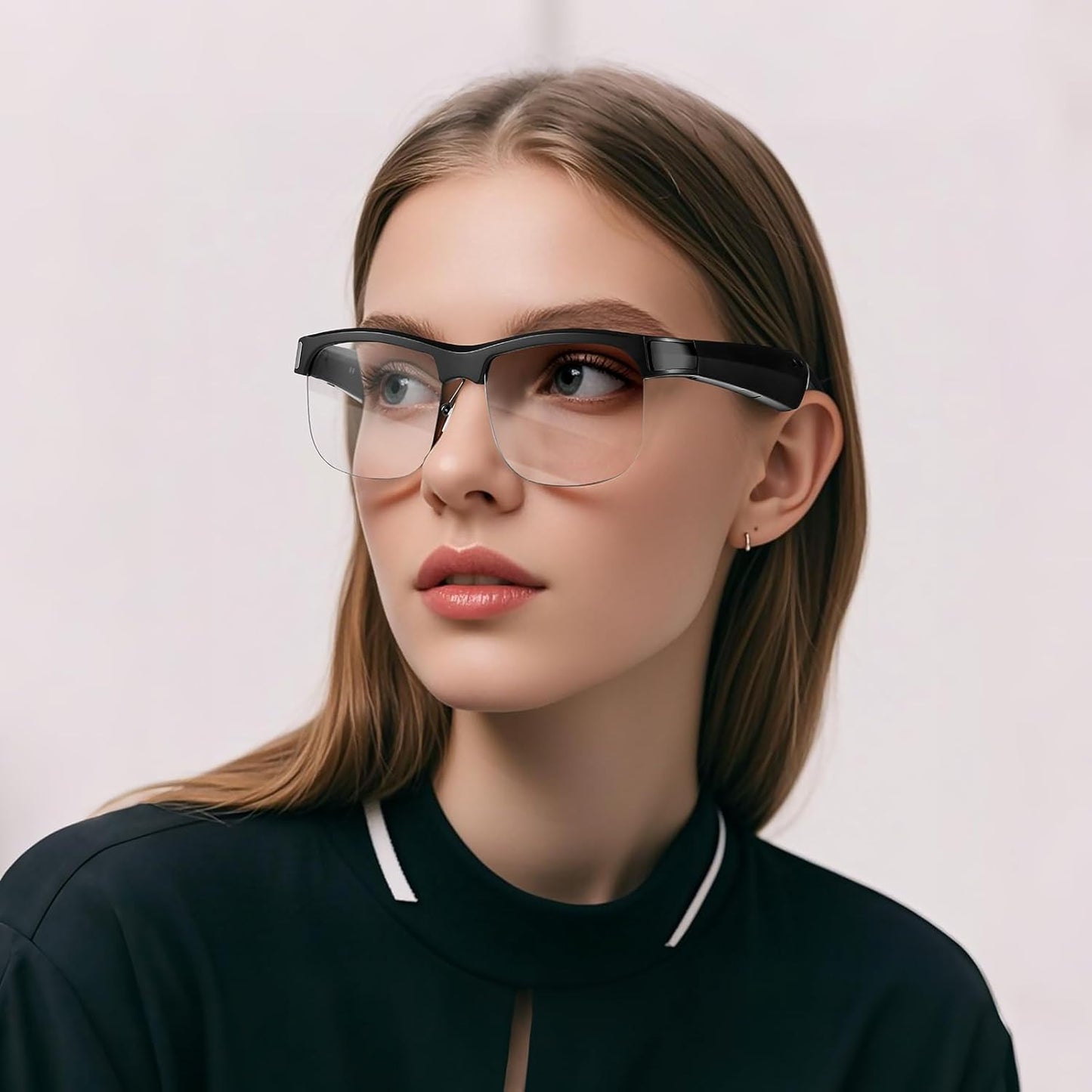 Smart  Bluetooth glasses, Built-in Mic & Speakers,UV Protection Audio Sun Glasses
