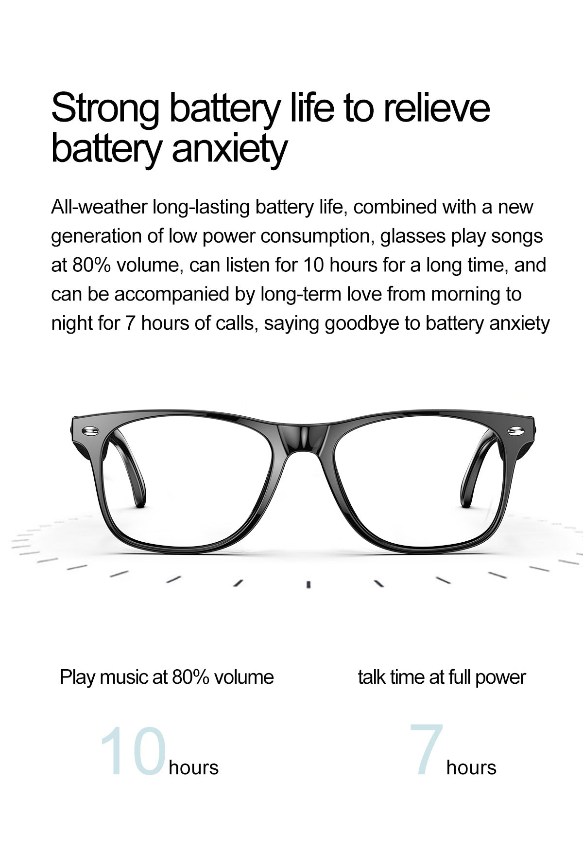 AI translation Smart glasses with Chat GPT Bluetooth