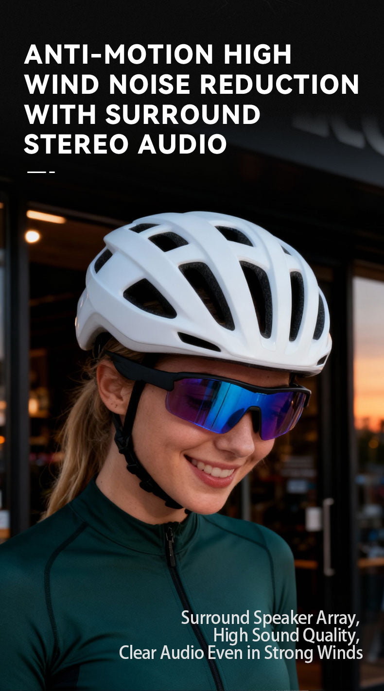 Sport Ai glasses Bluetooth Connectivity Audio Playback Real-Time Communication S-18