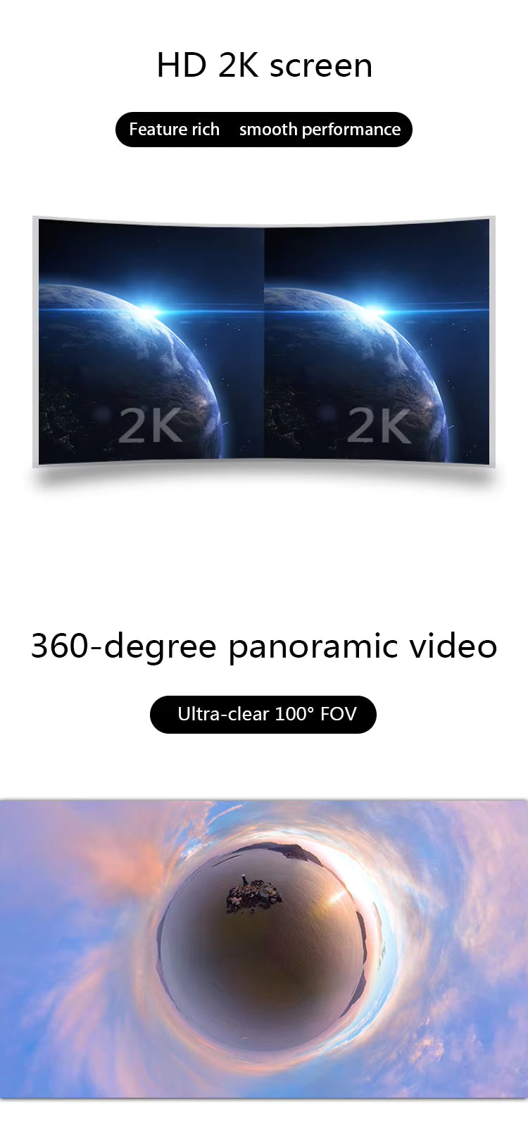 VR Glasses Virtual Reality All-in-one Headset